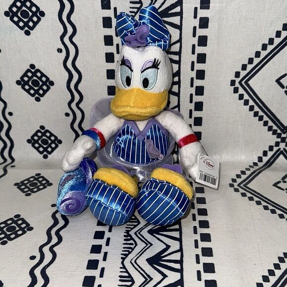 Disney Other - NWT Plush Disney Daisy Duck Tropical Daisy Doll Stuffed Animal Donald Girlfriend